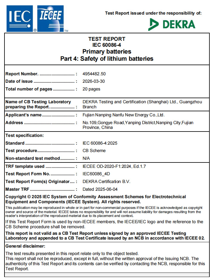 Environmental Testing